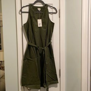 Olive Green Dress NWT in original packaging
